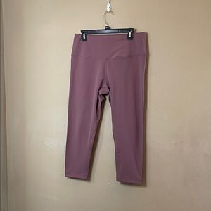 90 Degree By Reflex Mauve Leggings SZ XL